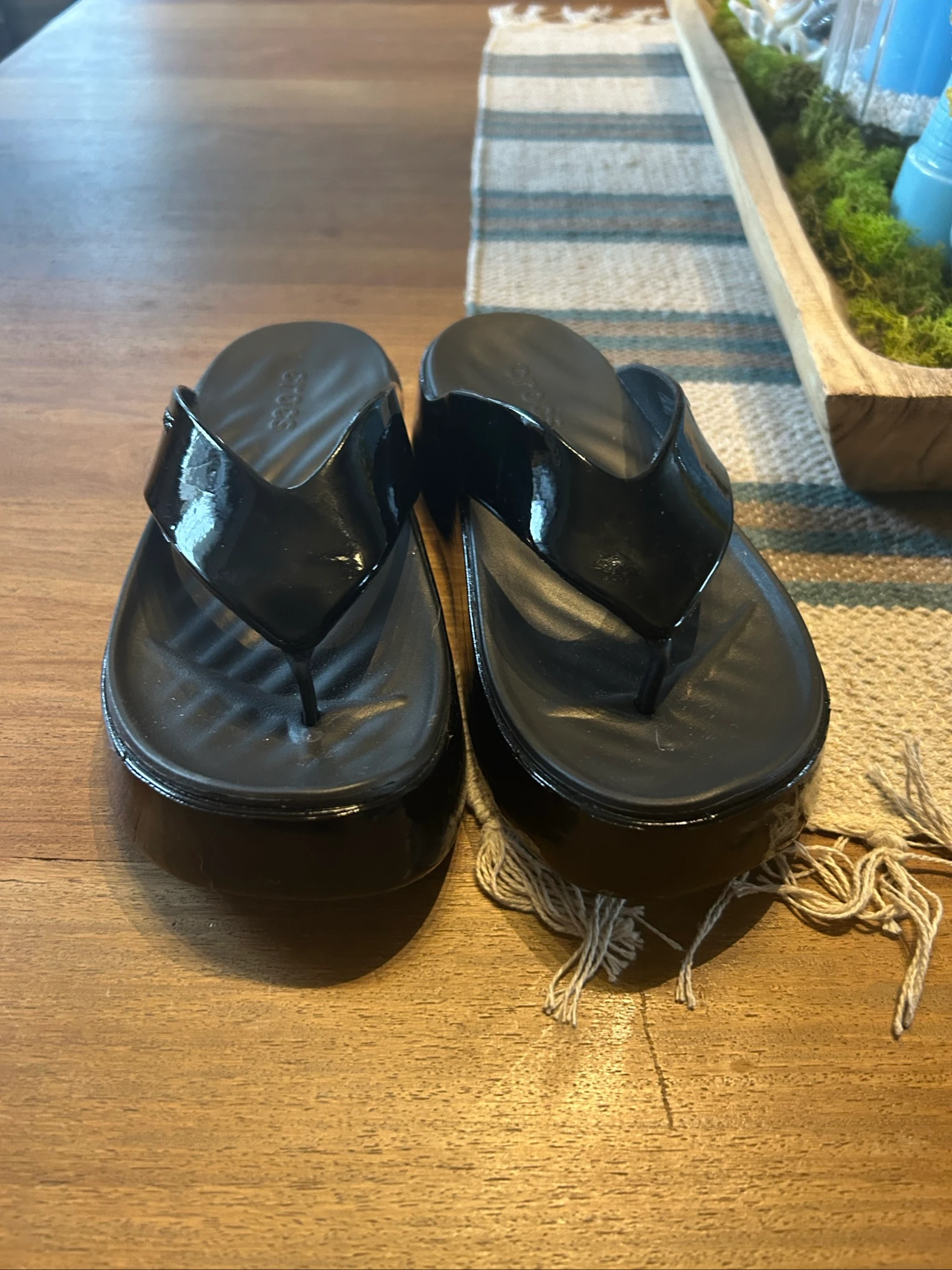 Crocs getaway platform slippers size 34-35 – photo 3